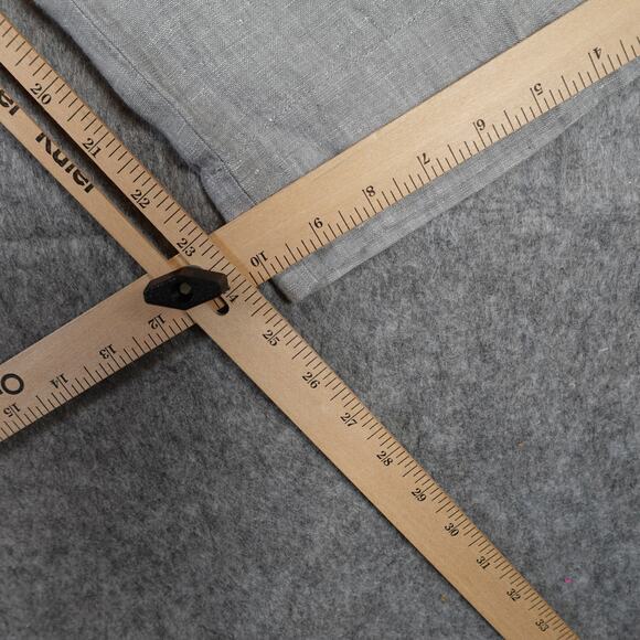 J. Jill Pants Womens Extra Large Linen Wide Leg Gray Cropped Ankle Beachy - Picture 5 of 10